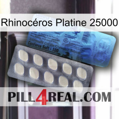 Rhinocéros Platine 25000 34